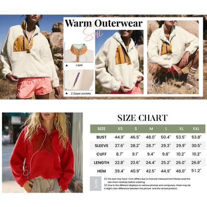 Women's Cropped Half-Snap Fleece Pullover