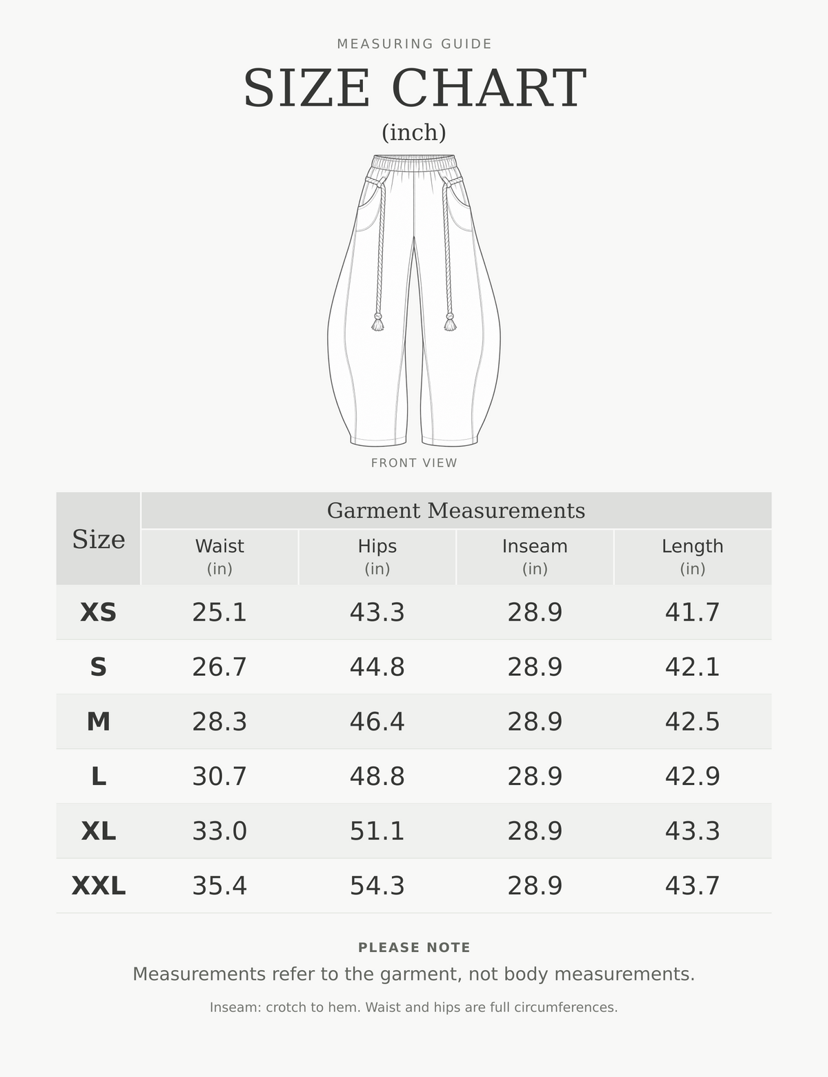 Tanming Women’s Oversized Barrel-Leg Sweatpants with Rope Detail